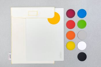 PRISM Classic - Platte mit Scheiben in 9 Farben
